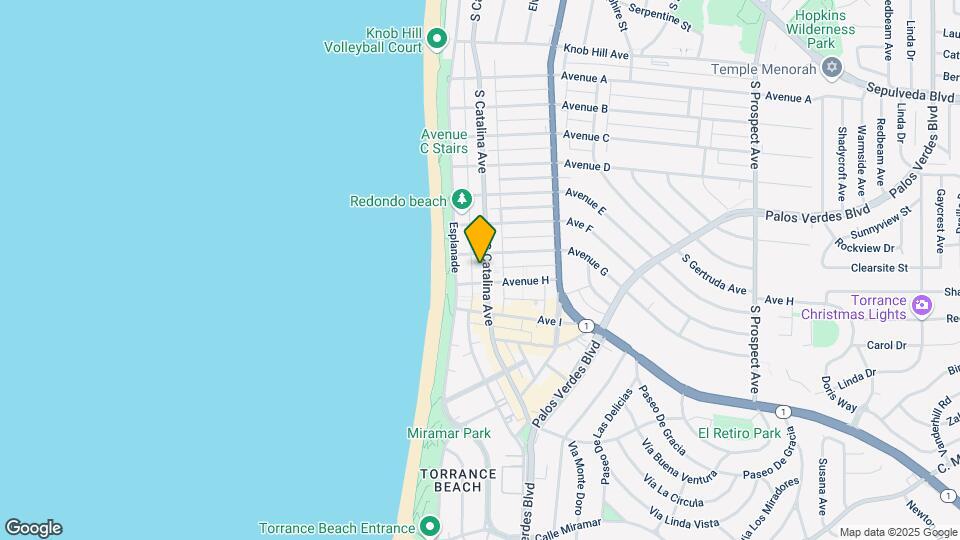 1507 S Catalina Ave Map and Location Details