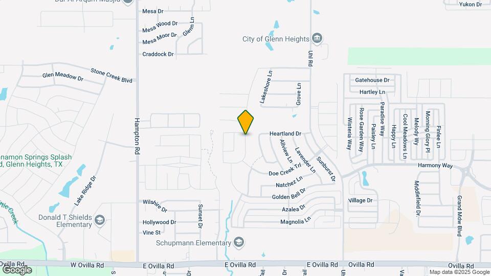 2510 Clayton St Map and Location Details