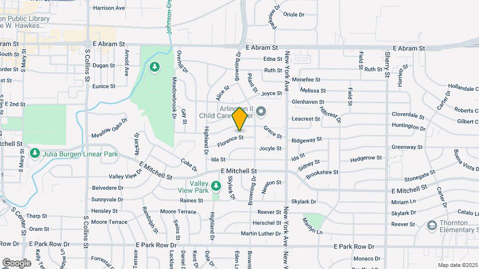 1717 Florence St Map and Location Details