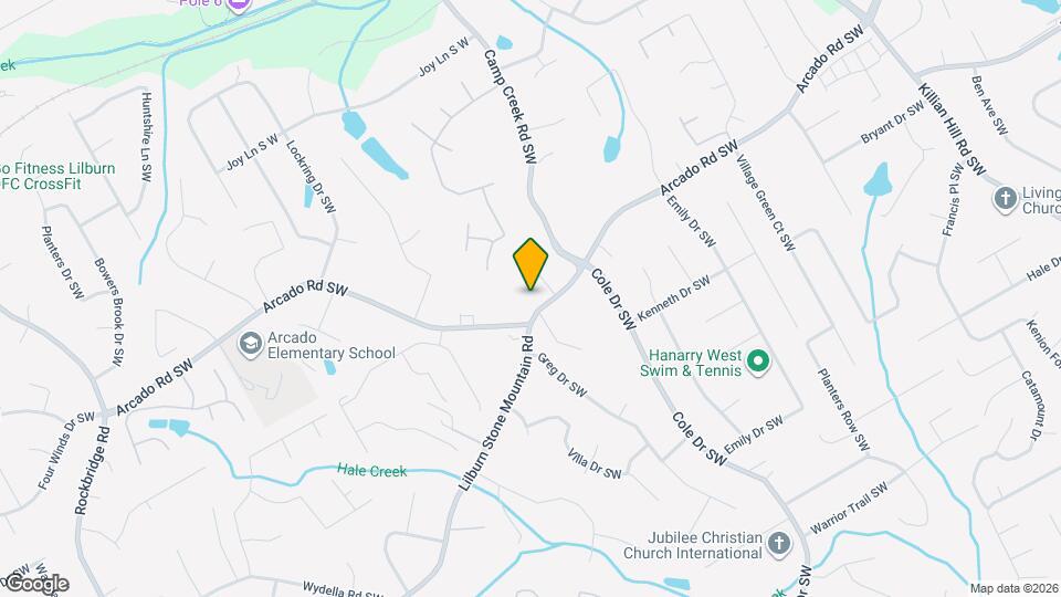4881 Arcado Rd SW Map and Location Details