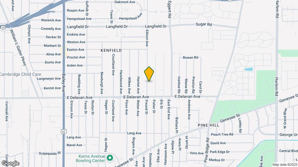 47 Edison Ave-Unit -Upper Map and Location Details
