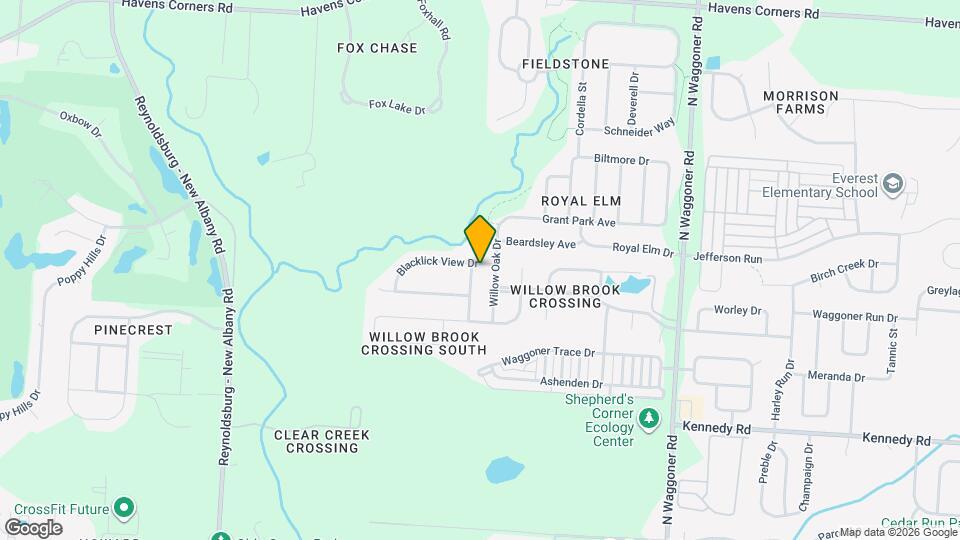 7961 Blacklick View Dr Map and Location Details