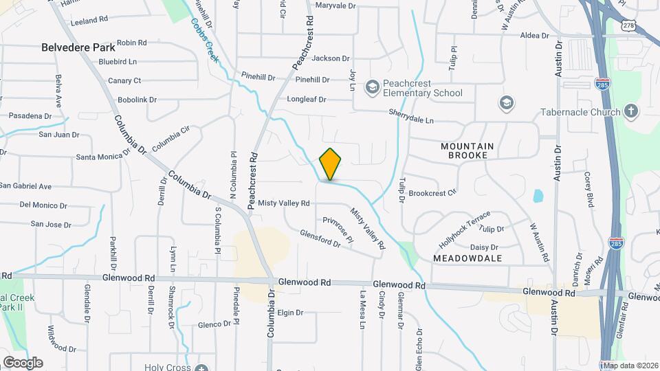 3459 Brookfield Ln Map and Location Details