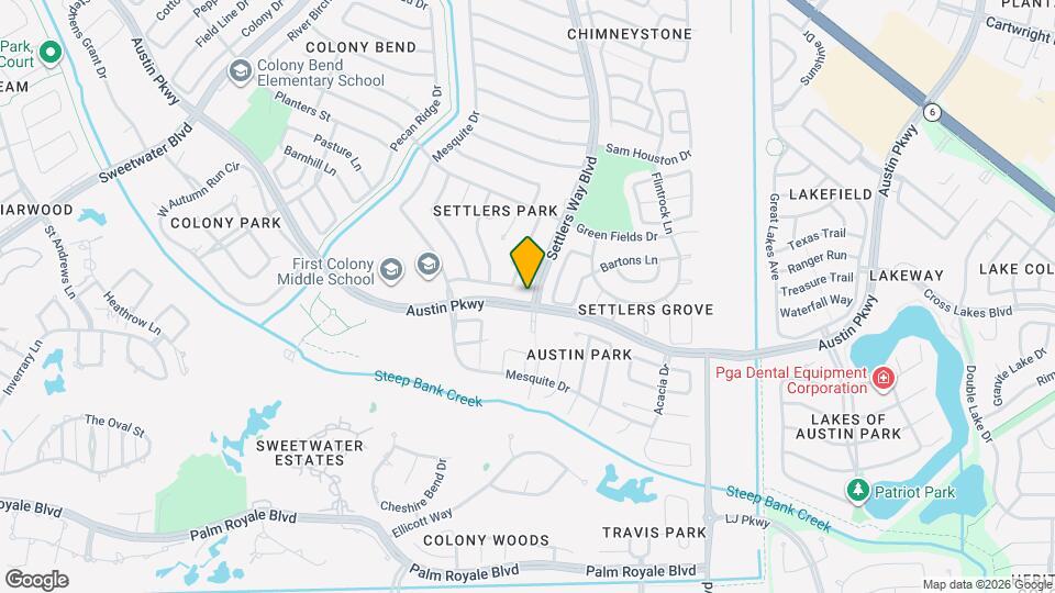 3234 Settlers Way Blvd Map and Location Details