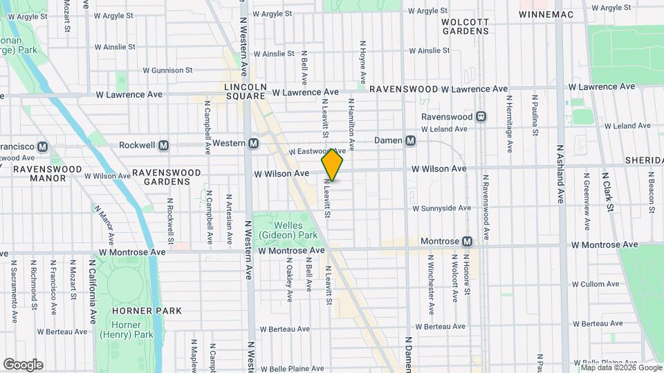 2176 W Windsor Ave Mapa y Detalles de la Ubicación