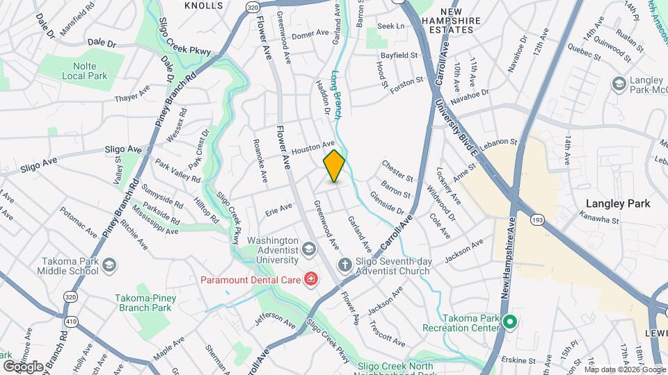 908 Prospect St Map and Location Details