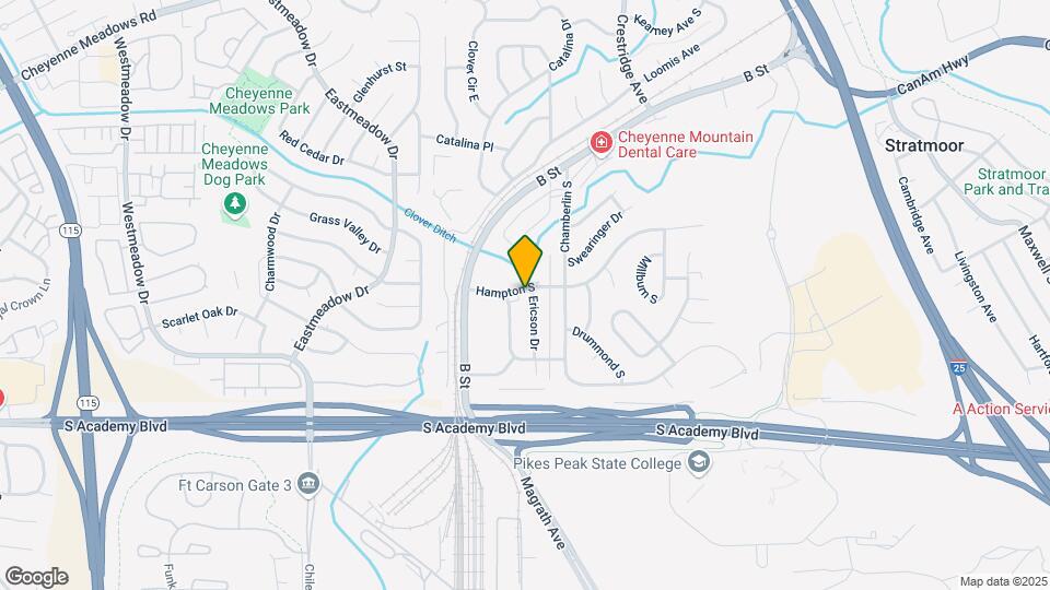 4304 Ericson Dr Map and Location Details