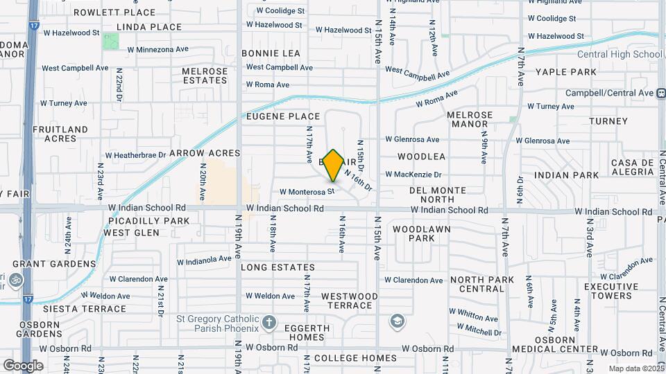 4148 N Westview Dr Map and Location Details