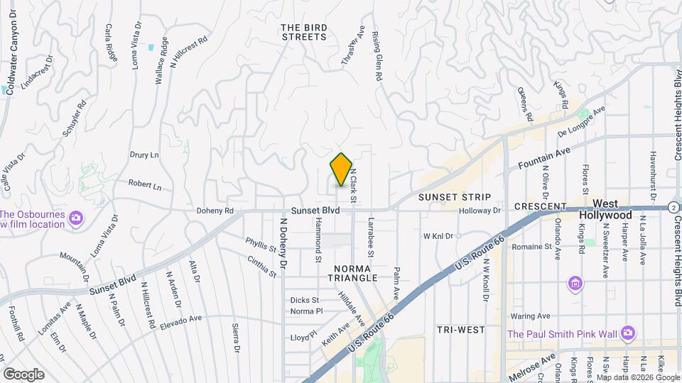 1204 Hilldale Ave Map and Location Details