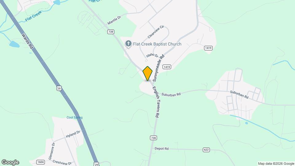 1320 English Tavern Rd Mapa y Detalles de la Ubicación