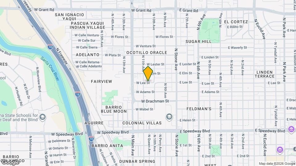 253 W Lee St Mapa y Detalles de la Ubicación