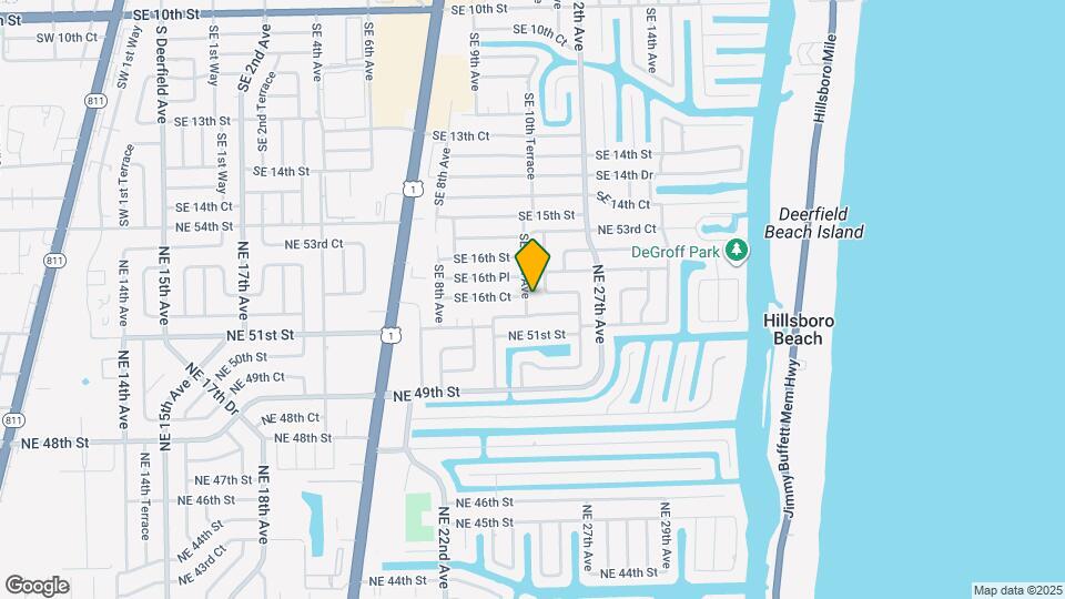 1684 SE 10th Ave Map and Location Details