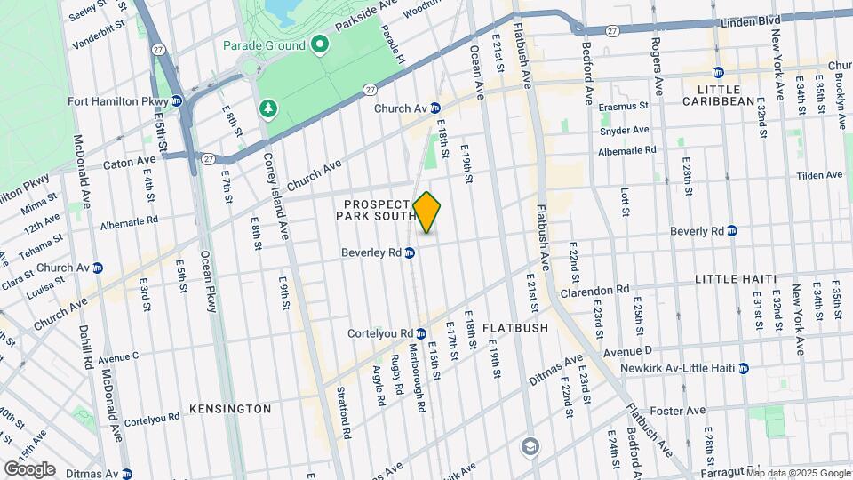 1601 BEVERLEY Rd Mapa y Detalles de la Ubicación