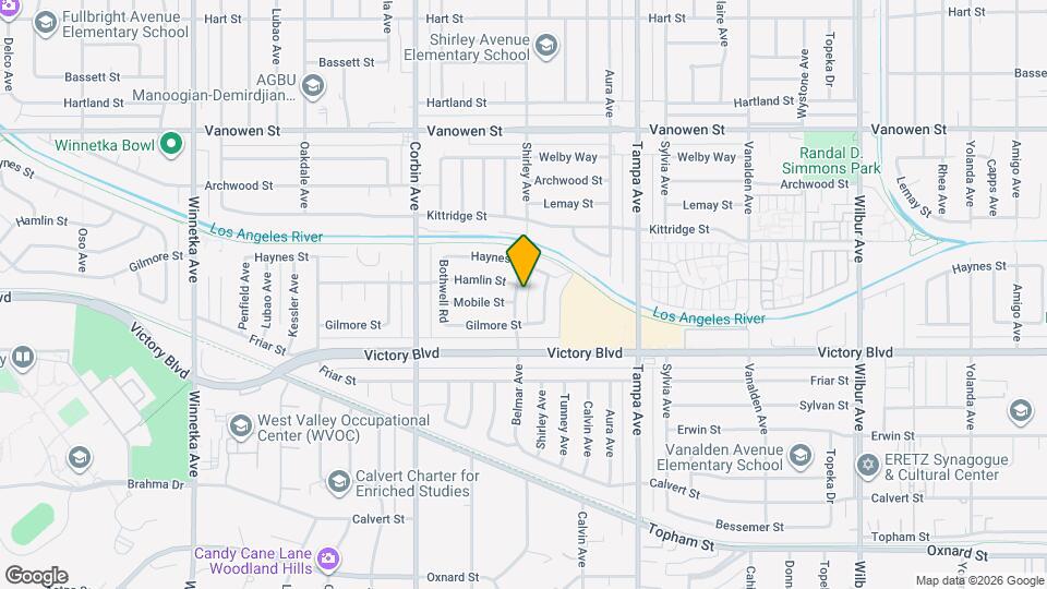 6508 Belmar Ave Map and Location Details