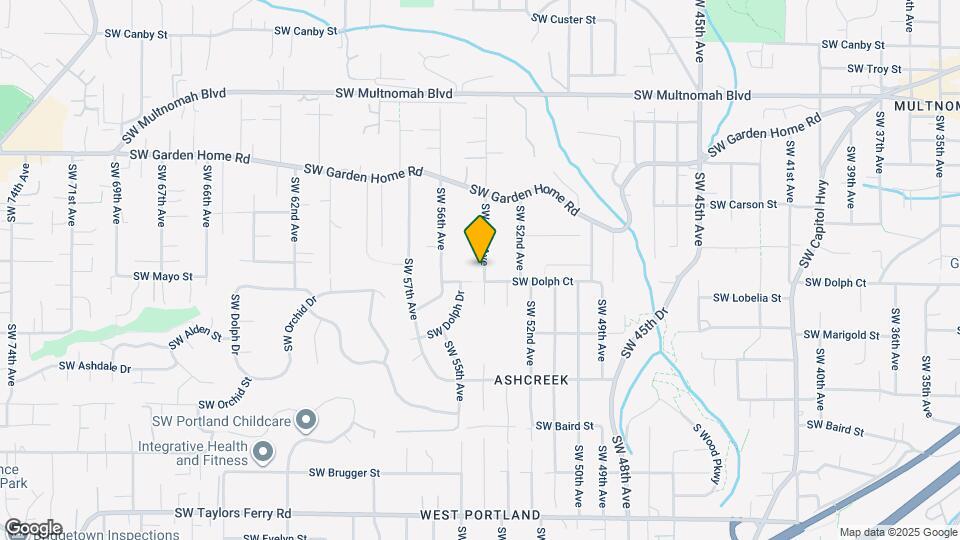 8717 SW 54th Ave Map and Location Details