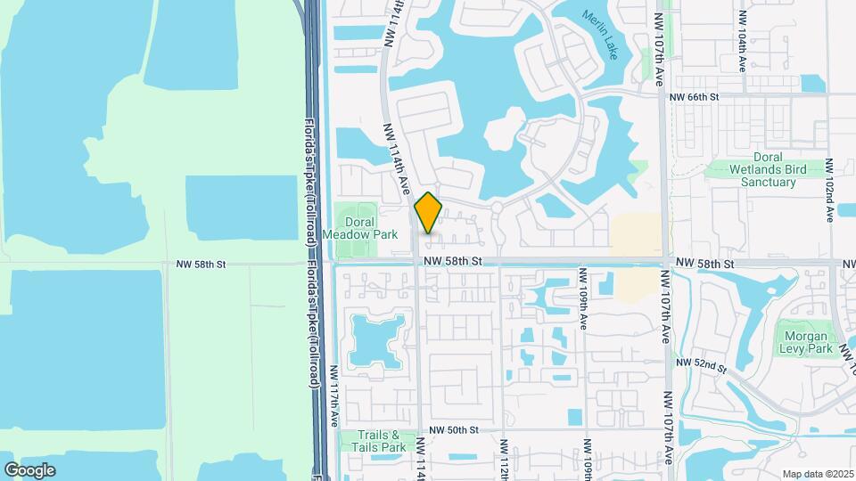 5858 NW 113th Pl Map and Location Details