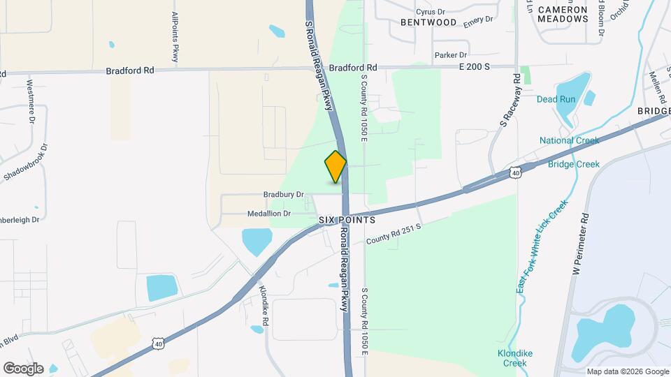 10408 Bradbury Dr Map and Location Details