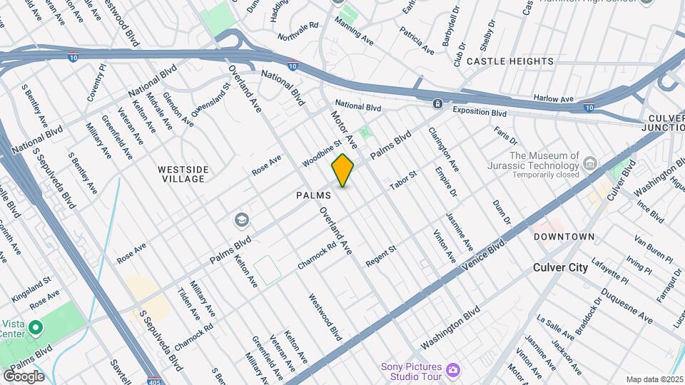 3526 Keystone Ave Mapa y Detalles de la Ubicación