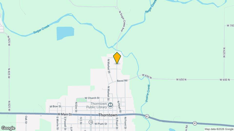 512 N Pearl St Map and Location Details