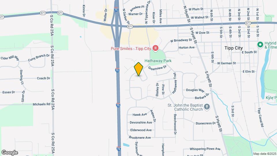 765 S Willow Glen Ave Mapa y Detalles de la Ubicación