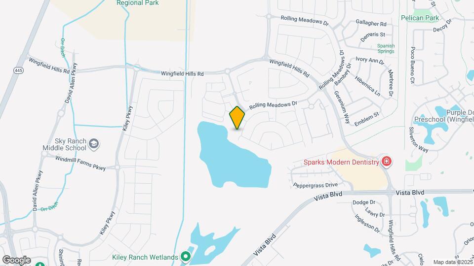 1812 Cielo Falls Dr Map and Location Details