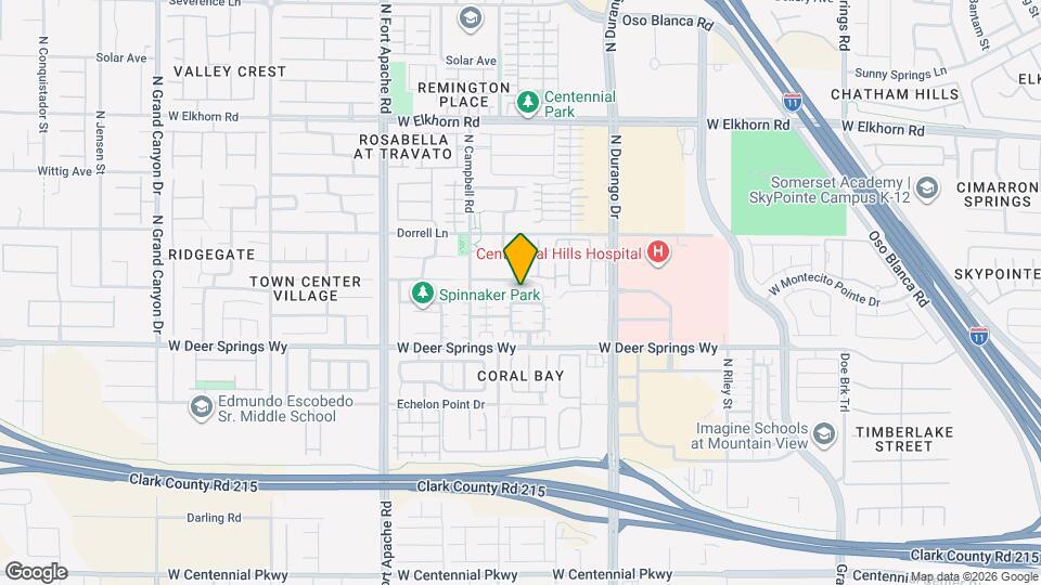 8936 Attic Grace Ave Mapa y Detalles de la Ubicación