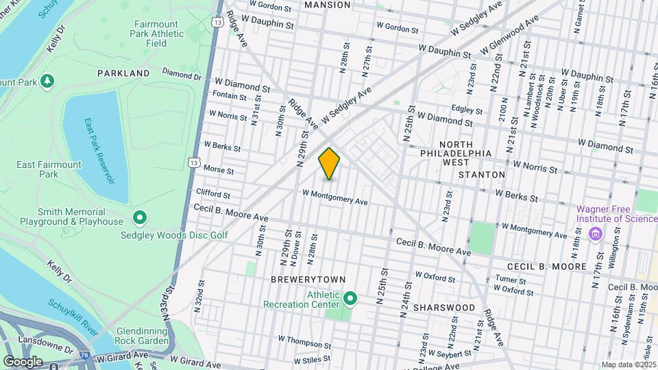 1824 N Marston St Map and Location Details
