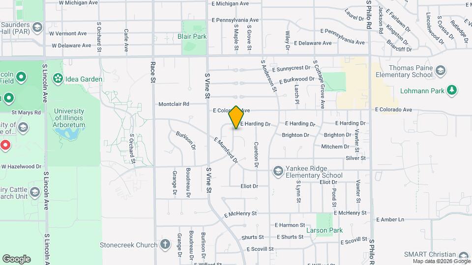 2006 S George Huff Dr Map and Location Details