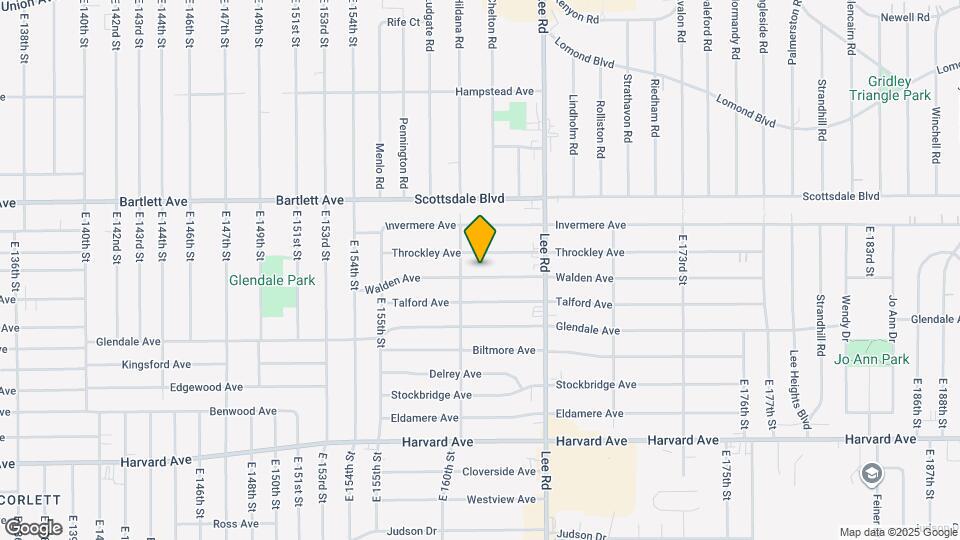 16201 Walden Ave Map and Location Details