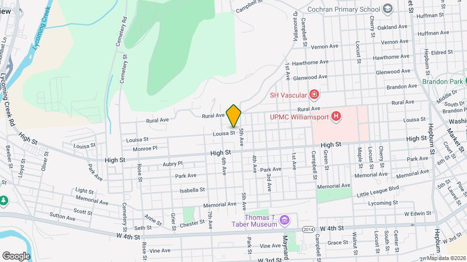 1012-1014 Louisa St Map and Location Details