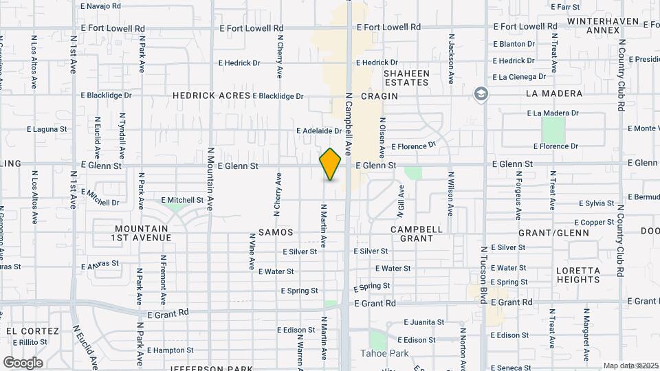 2730 N Martin Ave Mapa y Detalles de la Ubicación