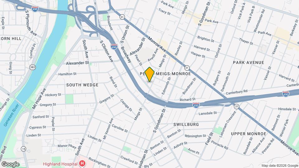 537-539-539 Meigs St Map and Location Details