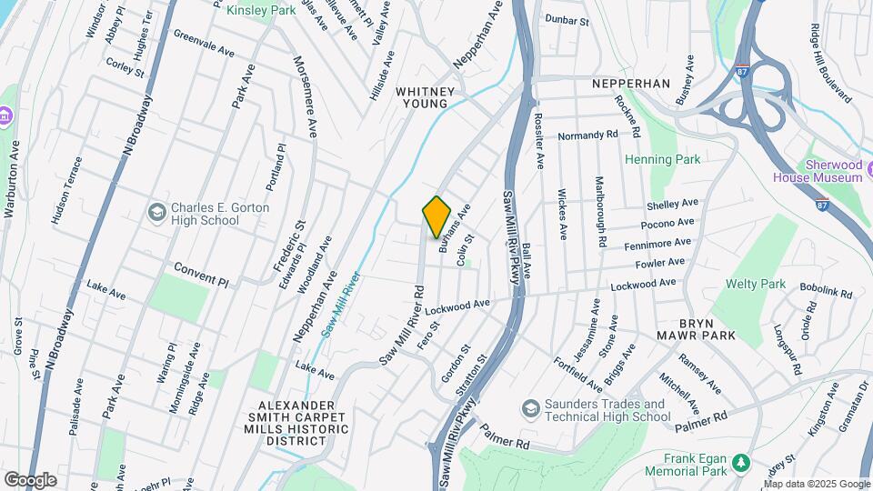 61 Burhans Ave-Unit -1A Map and Location Details