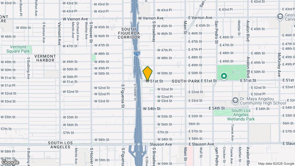 326 W 51st St Map and Location Details