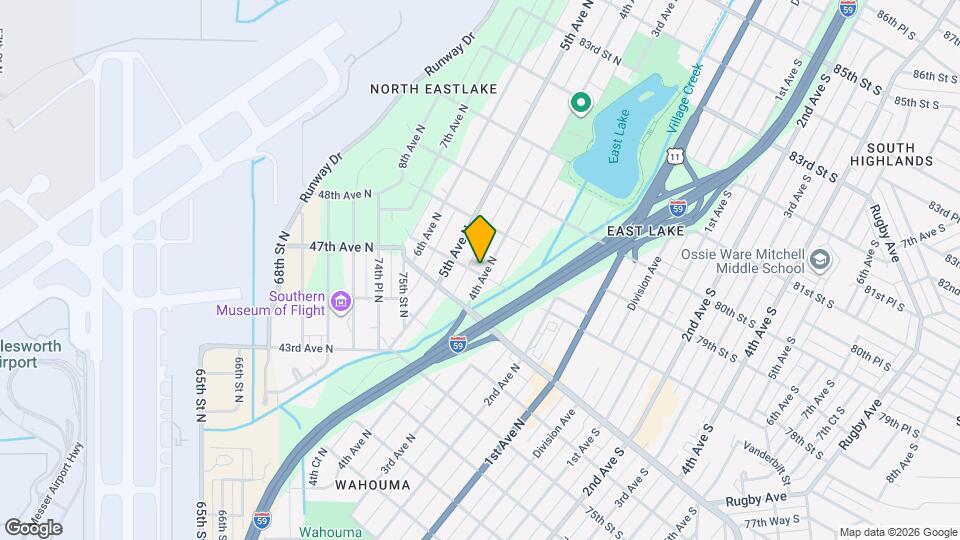 7800 4th Ave N Map and Location Details