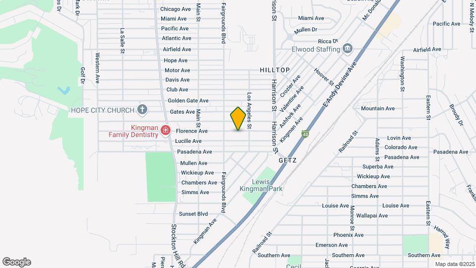 2128 Florence Ave Map and Location Details