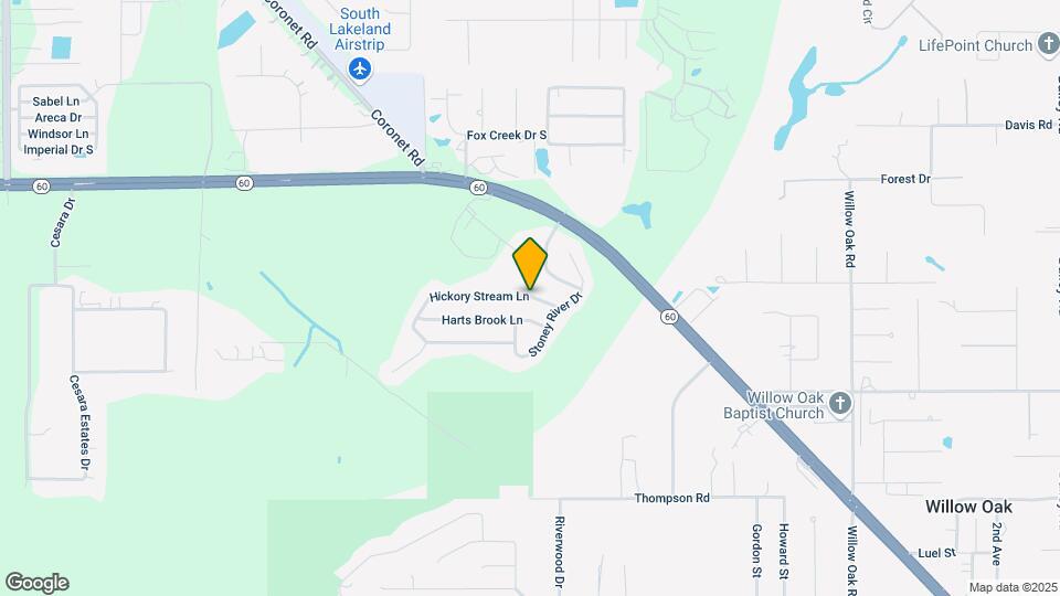 4628 Hickory Stream Ln Map and Location Details