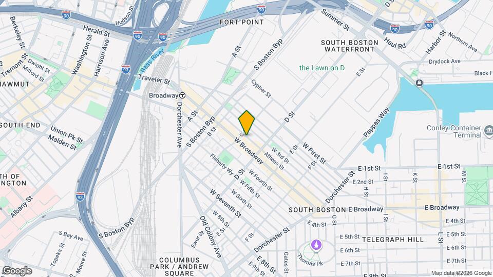 199 Athens St Mapa y Detalles de la Ubicación