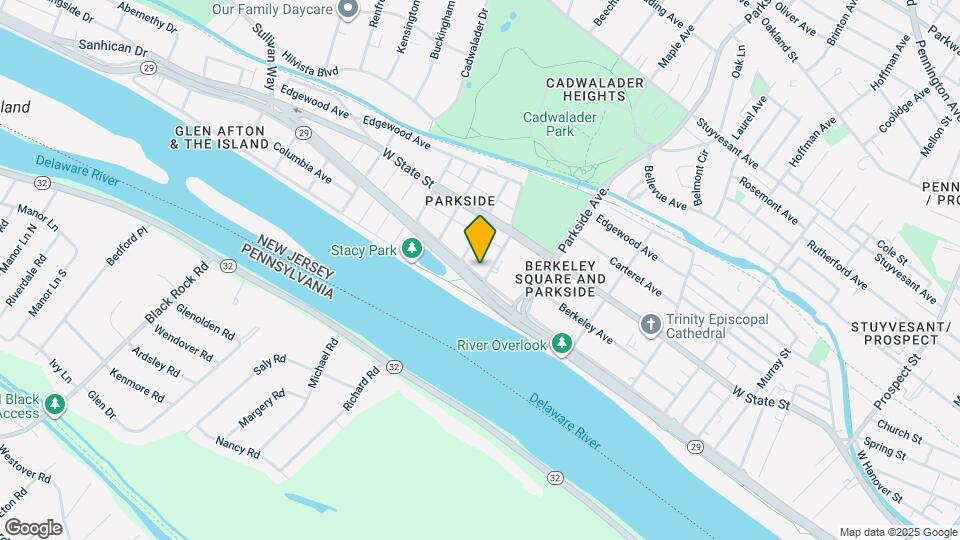 1112 Riverside Ave. Map and Location Details