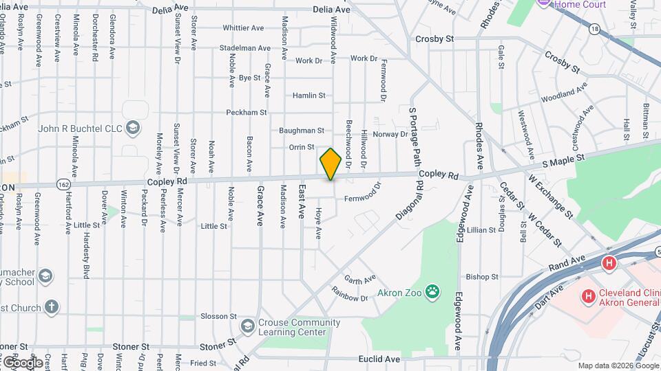 516 Wildwood Ave Map and Location Details