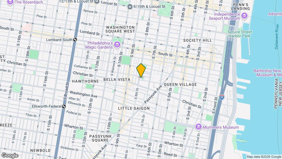 775 S 8th St Mapa y Detalles de la Ubicación