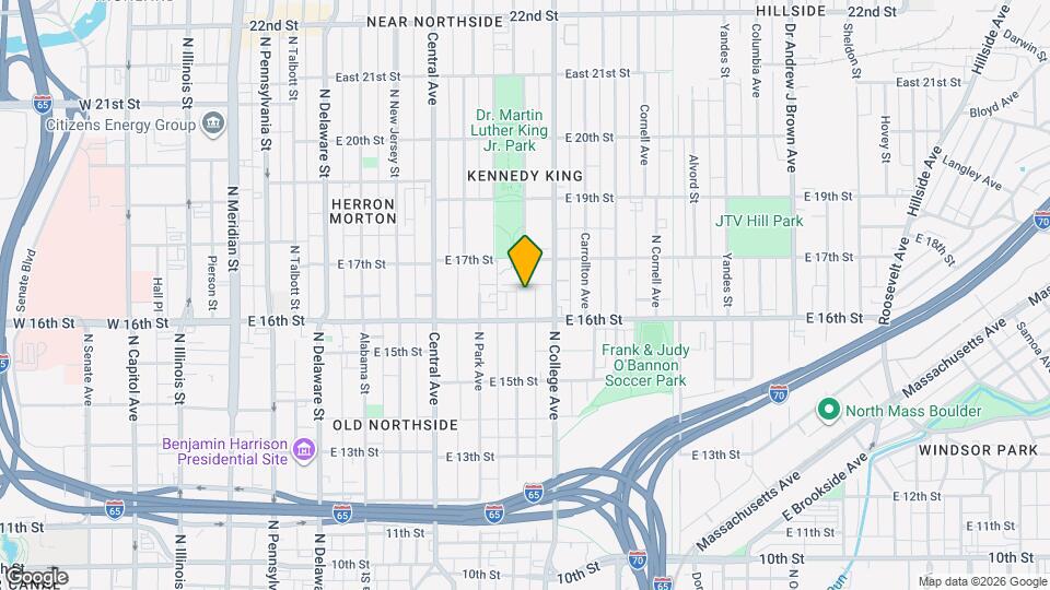 1621 Broadway St, Unit Holy Life MBC apartments Map and Location Details