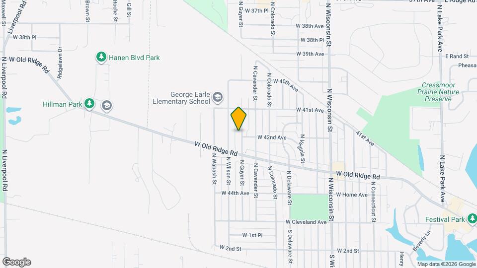 300 N Guyer St Map and Location Details
