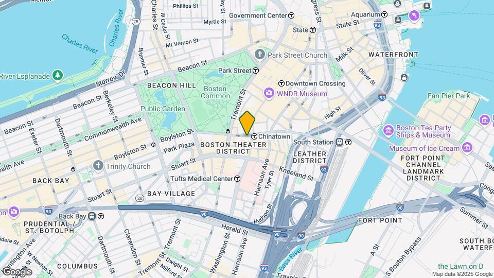 2 Boylston St, Unit 4 Map and Location Details