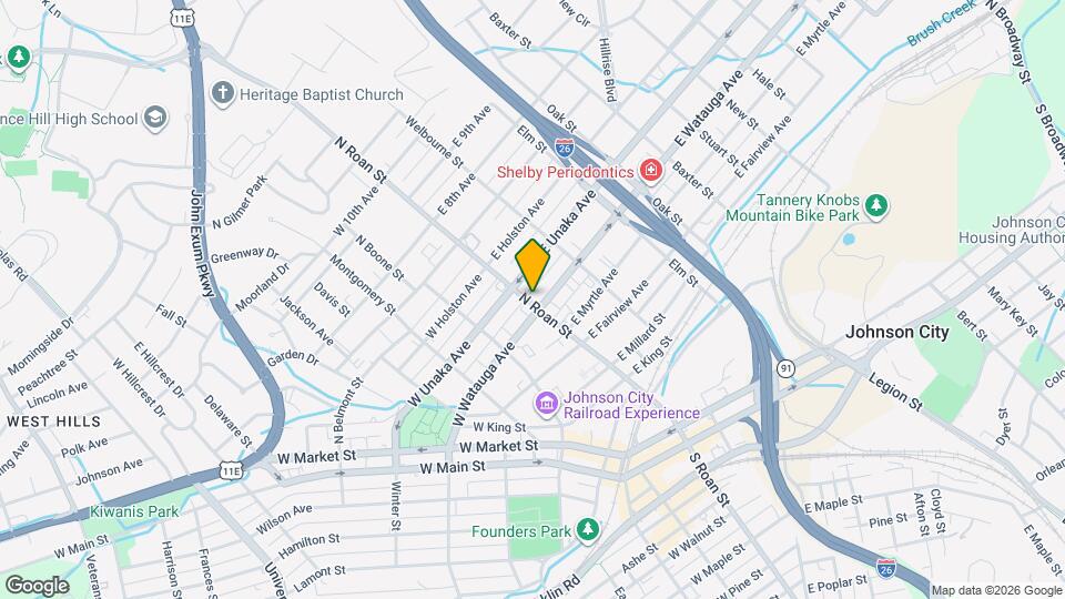 700 N Roan St, Unit 700 N Roan St unit 10 Map and Location Details