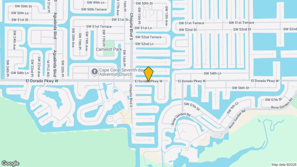 1504 El Dorado Pkwy W Map and Location Details