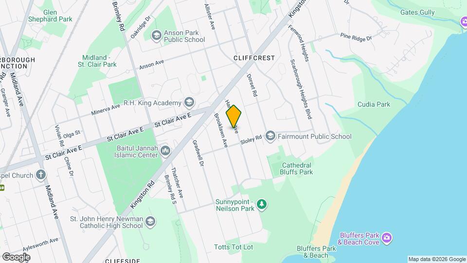 62 Harewood Ave Map and Location Details