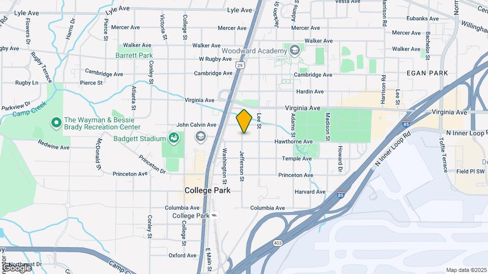 3594 Jefferson St Map and Location Details
