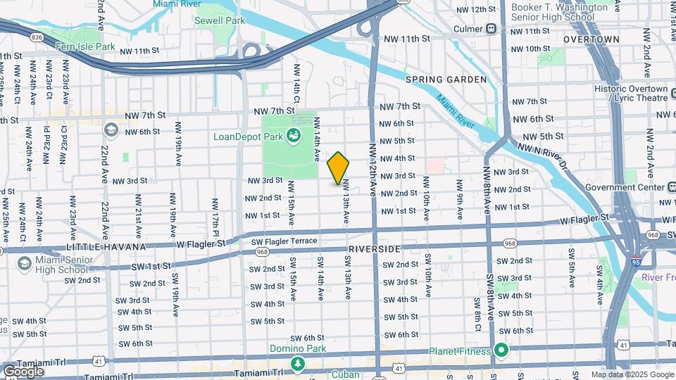 1319 NW 2nd St Map and Location Details