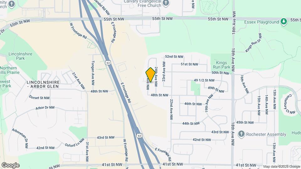4914 25th Ave NW Map and Location Details